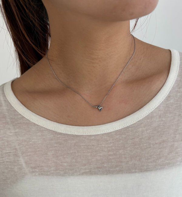  「〈GOLDY/ゴールディ〉親子ハートプチネックレス」|リング|