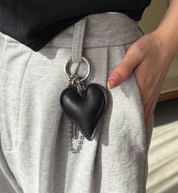  「〈GOLDY/ゴールディ〉ハートバッグチャーム」|リング|