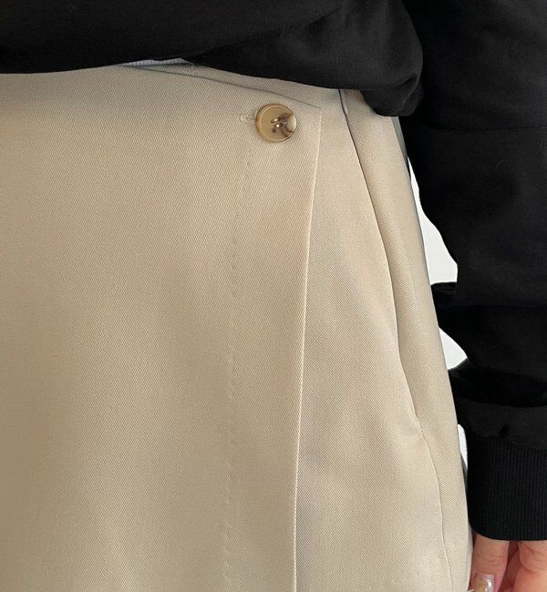  「【低身長サイズあり】ミニレイヤードパンツ」|チノ|