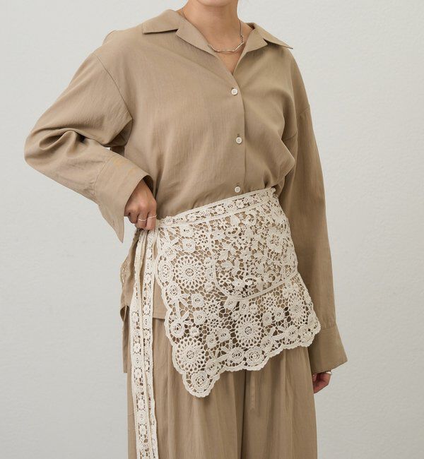  「【26SS予約】レースショール」|バンダナ・スカーフ|