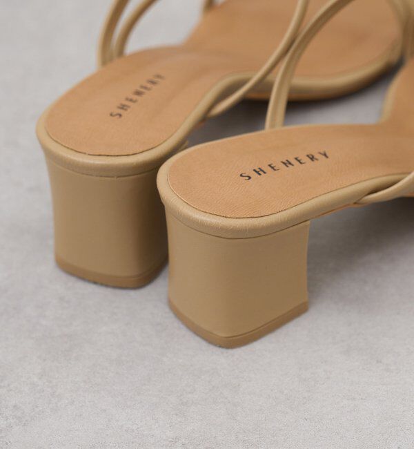  「ストラップヒールサンダル」|サンダル|