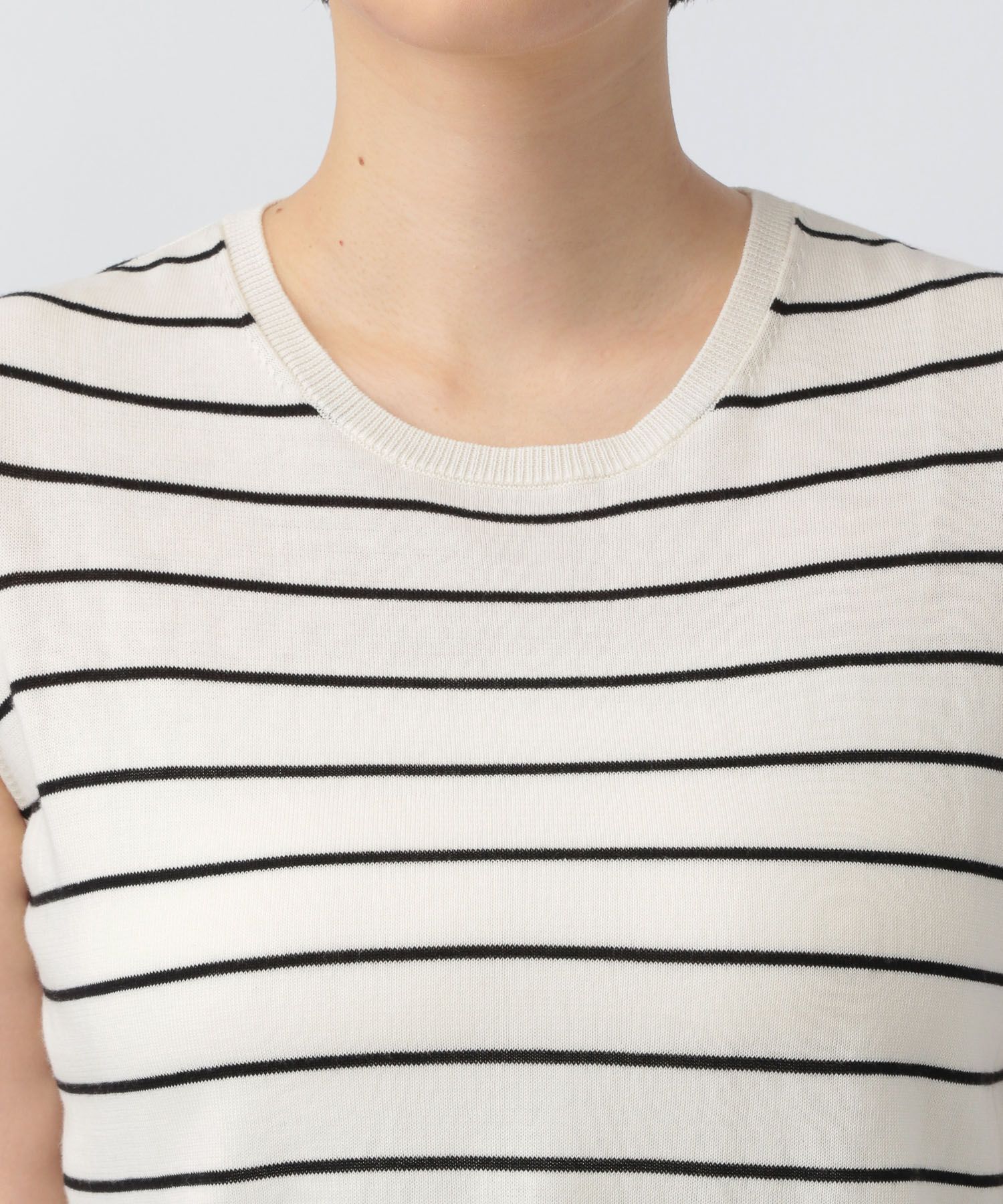 A part by 「【接触冷感】Frozzee ノースリーブニット」|Tシャツ・カットソー|