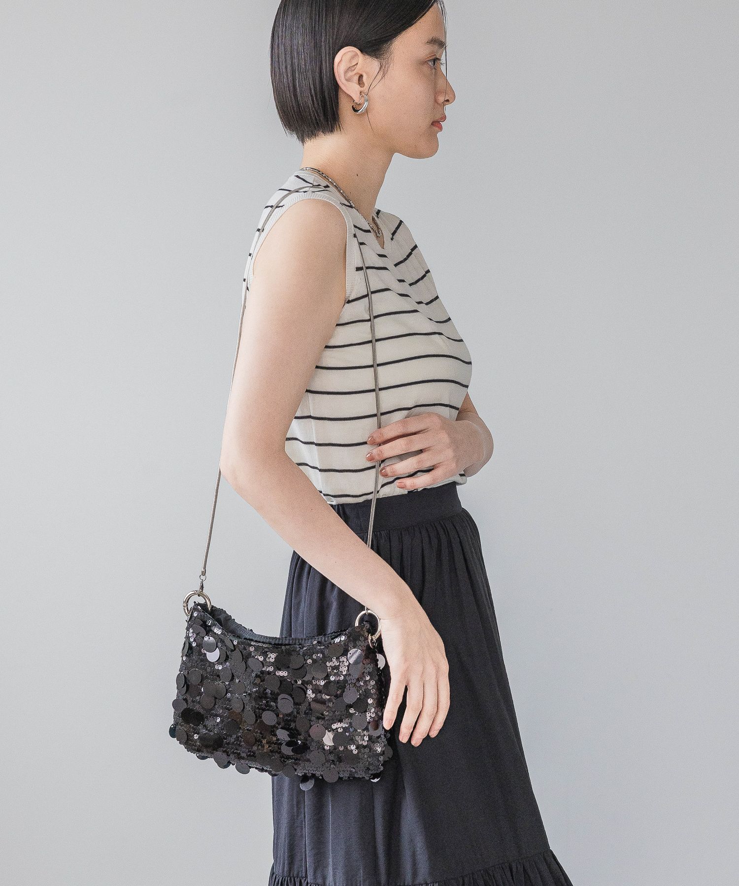 A part by 「【接触冷感】Frozzee ノースリーブニット」|Tシャツ・カットソー|