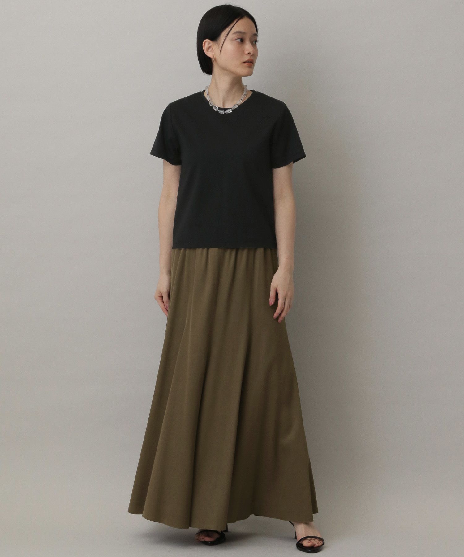 A part by 「ツヤフレアスカート」|スカート|