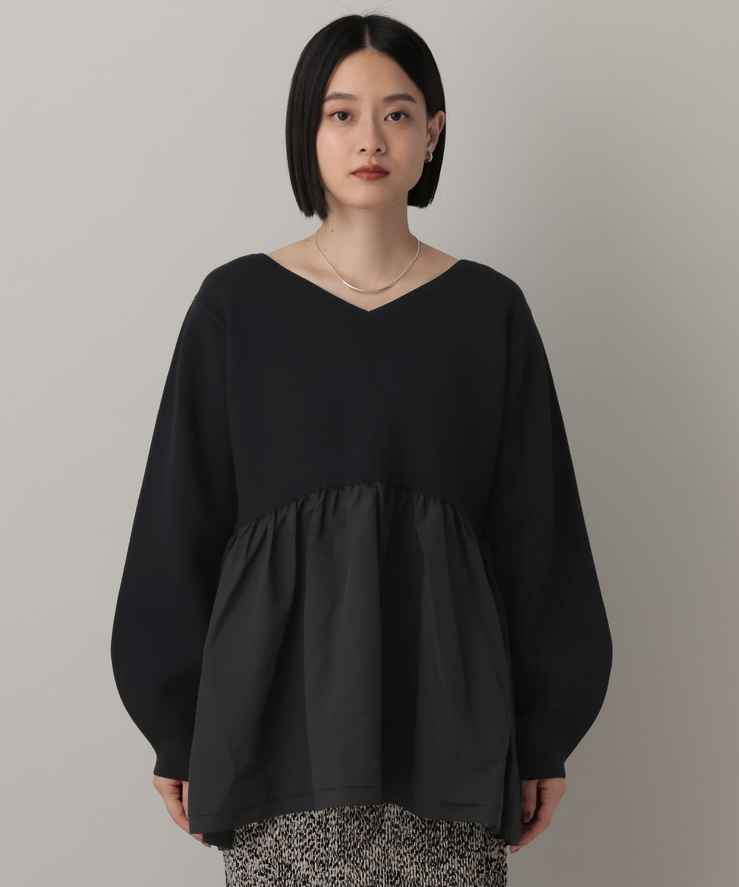 A part by 「ペプラムニットプルオーバー」|ニット・セーター|