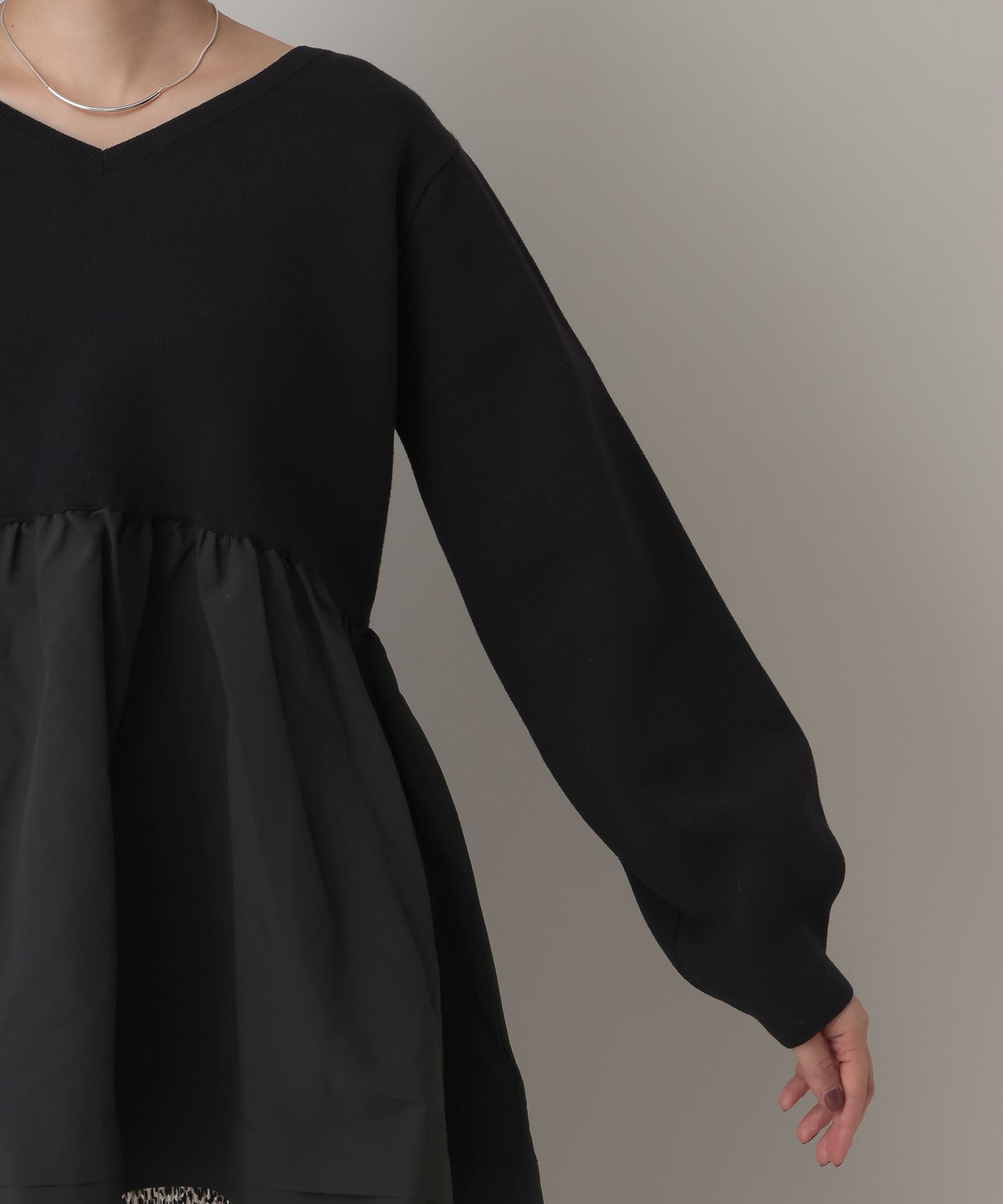 A part by 「ペプラムニットプルオーバー」|ニット・セーター|