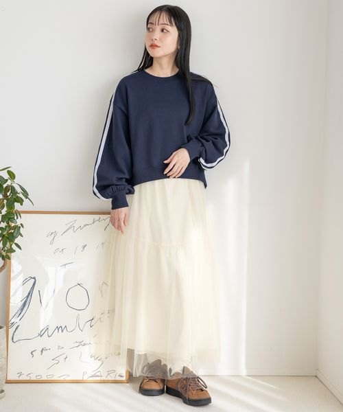 LOWRYS FARM「シアーボリュームスカート」|スカート|