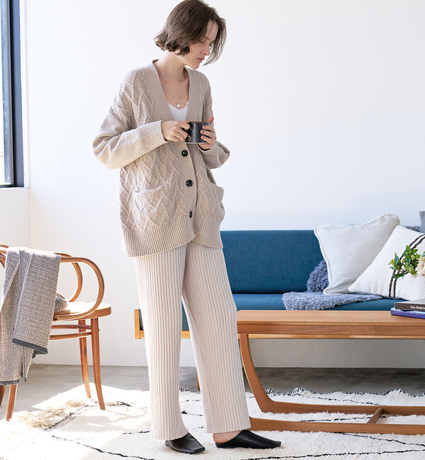 collex「【セットアップ対応】オーガニックコットンカーディガン」|カーディガン|