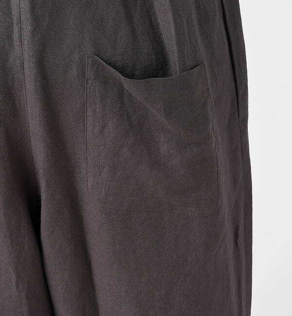 collex「【手洗い可】リネン混イージークロス サロペット」|オールインワン|