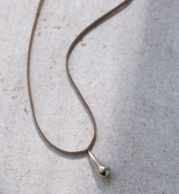 collex「ドロップコードネックレス」|ネックレス|シルバー