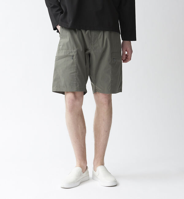 ABAHOUSE「【セットアップ対応】DRY MIX ユーティリティー ショートパンツ」|その他|カーキ