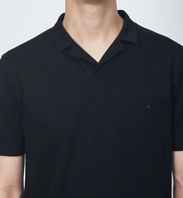 ABAHOUSE「ALBINI オープンカラー ポロシャツ」|ポロシャツ|