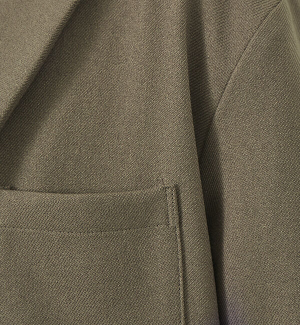 ABAHOUSE「ツイル ストレッチ 2WAY ショップコート」|テーラードジャケット|