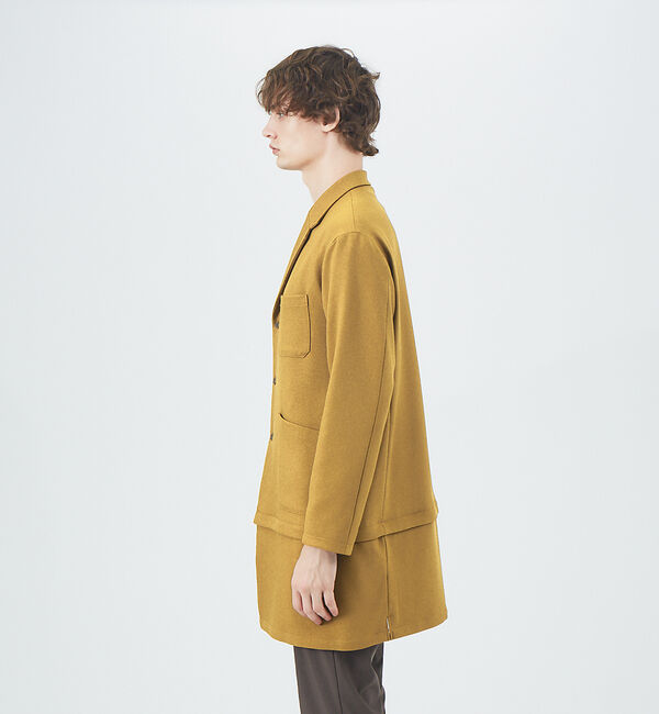 ABAHOUSE「ツイル ストレッチ 2WAY ショップコート」|テーラードジャケット|