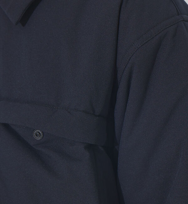 ABAHOUSE「【別注 DESCENTE / デサント】ライトパフ シャツブルゾン」|ブルゾン・スタジャン|