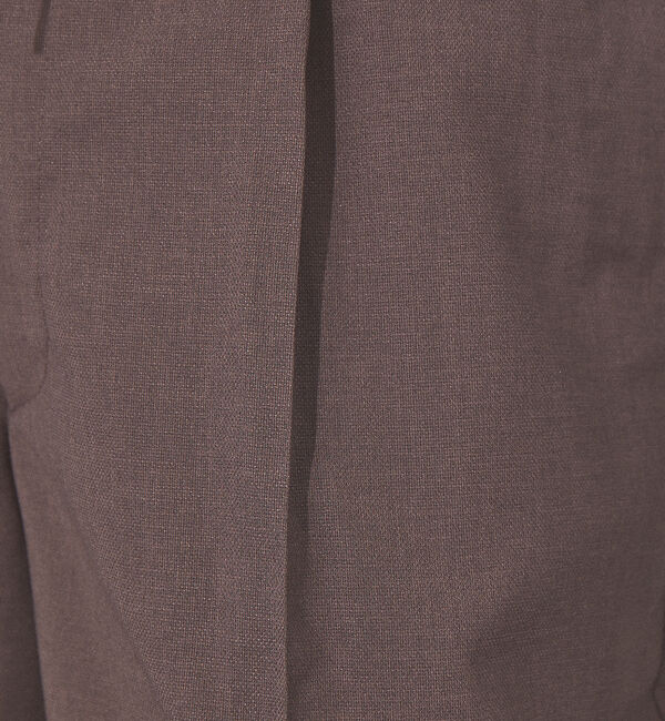 ABAHOUSE「【セットアップ対応】ライトウェイト ワンタック イージー ワイドパンツ」|その他|