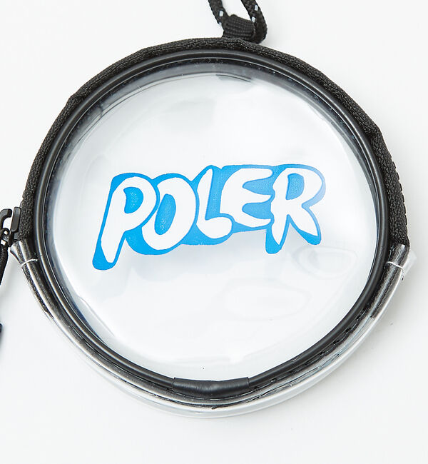 ABAHOUSE「【POLeR/ポーラー】PVC PVC ROUND POUCH/PVCマルチラウ」|ポーチ|