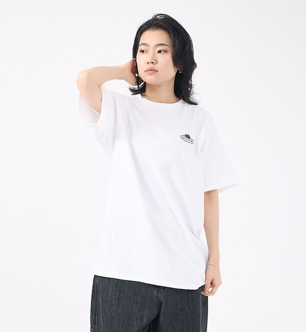 ABAHOUSE「【FRUIT OF THE LOOM/フルーツ オブ ザ ルーム】Embroid」|Tシャツ・カットソー|