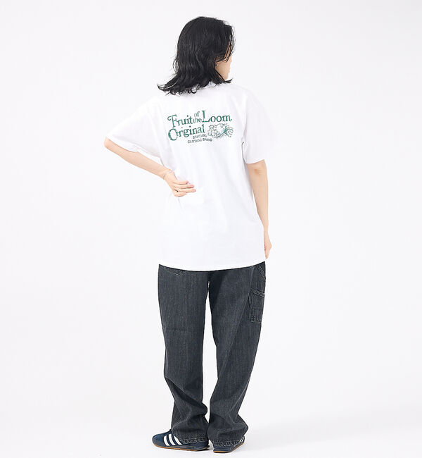 ABAHOUSE「【FRUIT OF THE LOOM/フルーツ オブ ザ ルーム】Embroid」|Tシャツ・カットソー|