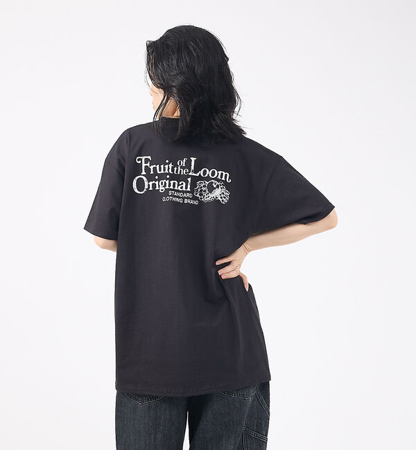 ABAHOUSE「【FRUIT OF THE LOOM/フルーツ オブ ザ ルーム】Embroid」|Tシャツ・カットソー|ブラック系その他2