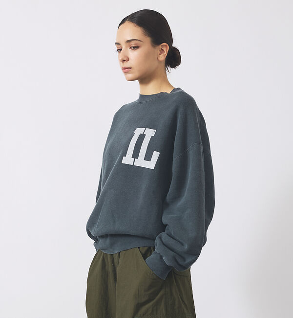 ABAHOUSE「【REMI RELIEF / レミ レリーフ】SP加工起毛裏毛クルー(IL)プリ」|スウェット・ジャージ|