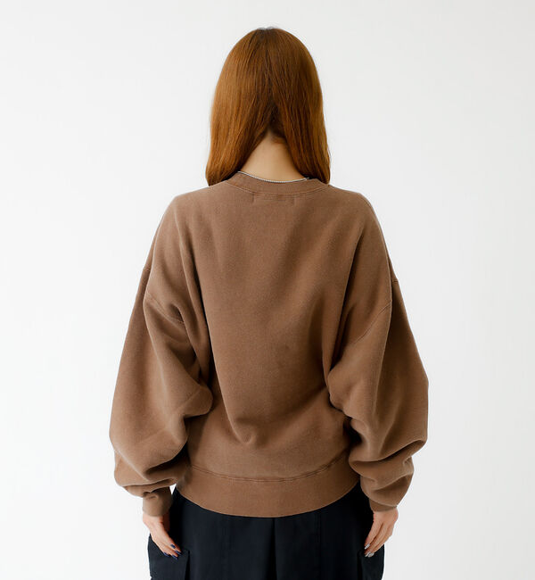 ABAHOUSE「【REMI RELIEF / レミ レリーフ】SP加工起毛裏毛クルー(IL)プリ」|スウェット・ジャージ|