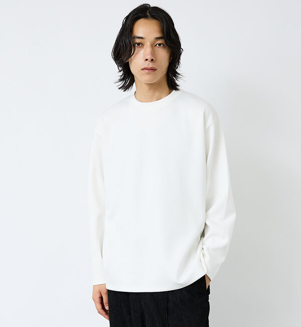 ABAHOUSE「【FORTUNA/フォルトゥナ】ECOTECロングスリーブTシャツ/ユニセックス」|Tシャツ・カットソー|