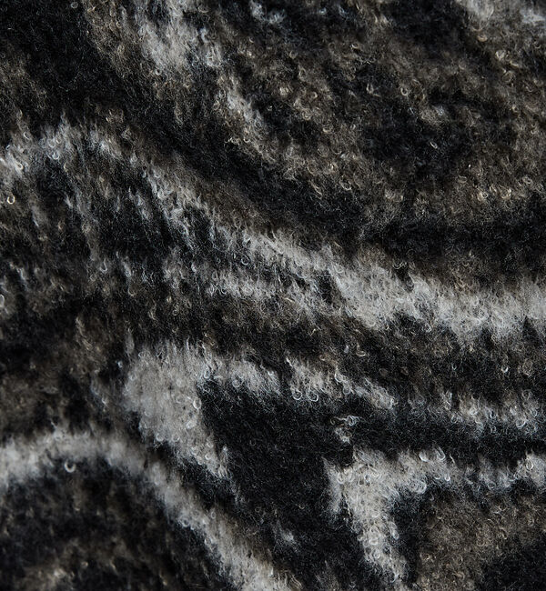 ABAHOUSE「ループシャギー マーブル グラデーションニット【予約】」|ニット・セーター|