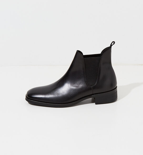 alfredoBANNISTER「スクエアトゥ サイドゴアブーツ」|ショートブーツ|