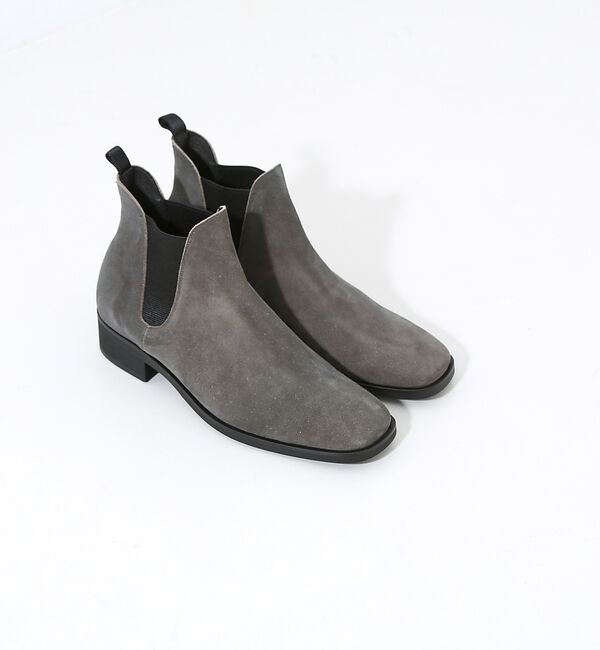 alfredoBANNISTER「スクエアトゥ サイドゴアブーツ」|ショートブーツ|