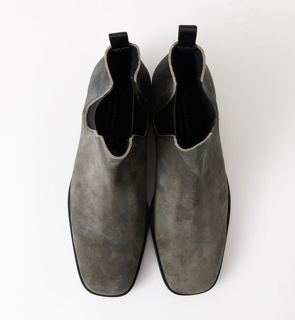 alfredoBANNISTER「スクエアトゥ サイドゴアブーツ」|ショートブーツ|