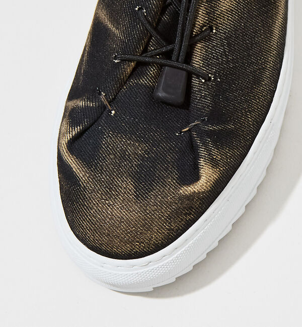 alfredoBANNISTER「【デニム】ドローコード スニーカー」|スニーカー|