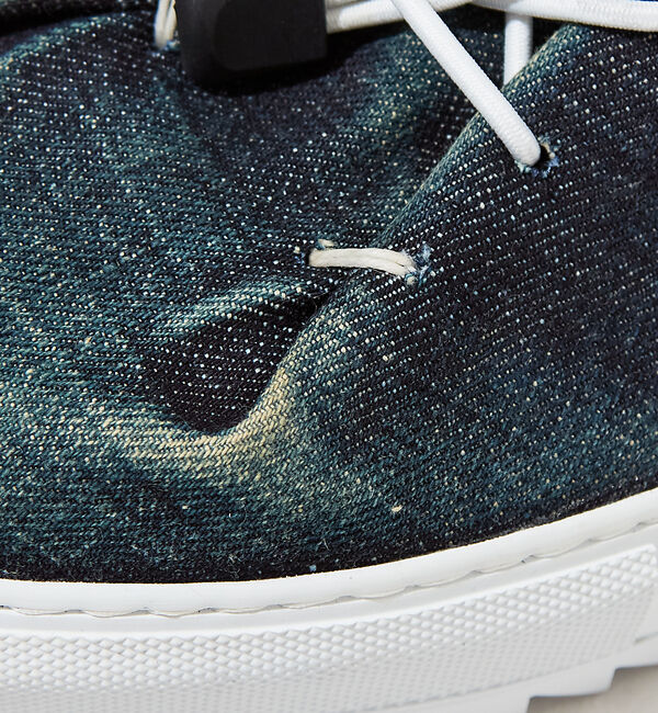 alfredoBANNISTER「【デニム】ドローコード スニーカー」|スニーカー|