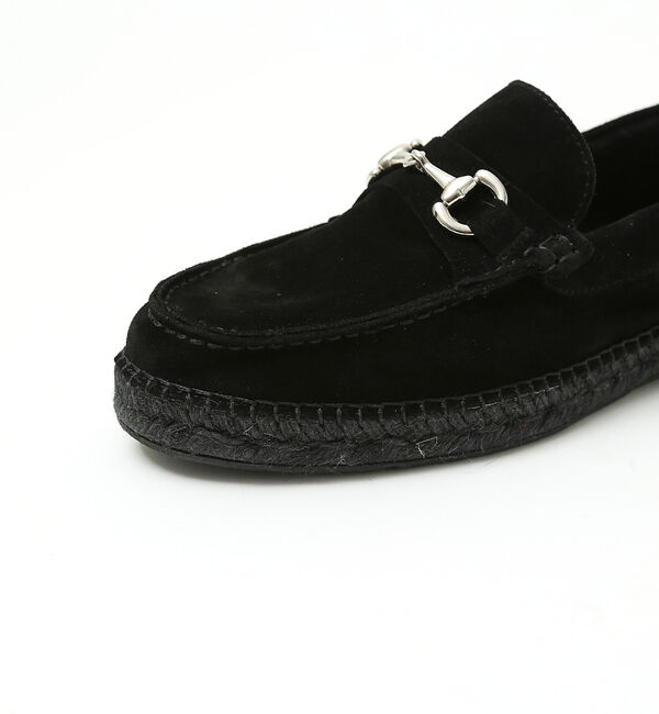 alfredoBANNISTER「【GAIMO別注】トリコロールタブ スエード ビットローファー」|ローファー|