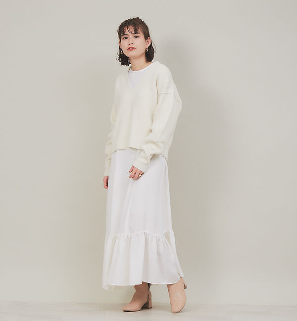 Rouge vif「キュプラロングドレス」|ワンピース|