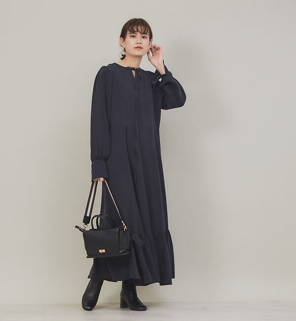 Rouge vif「キュプラロングドレス」|ワンピース|