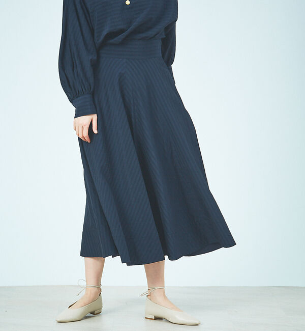 Rouge vif「ローンフレアスカート」|スカート|ブルー系その他1