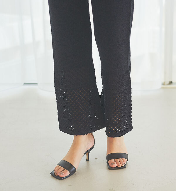 Rouge vif「レーシーニットパンツ」|その他|