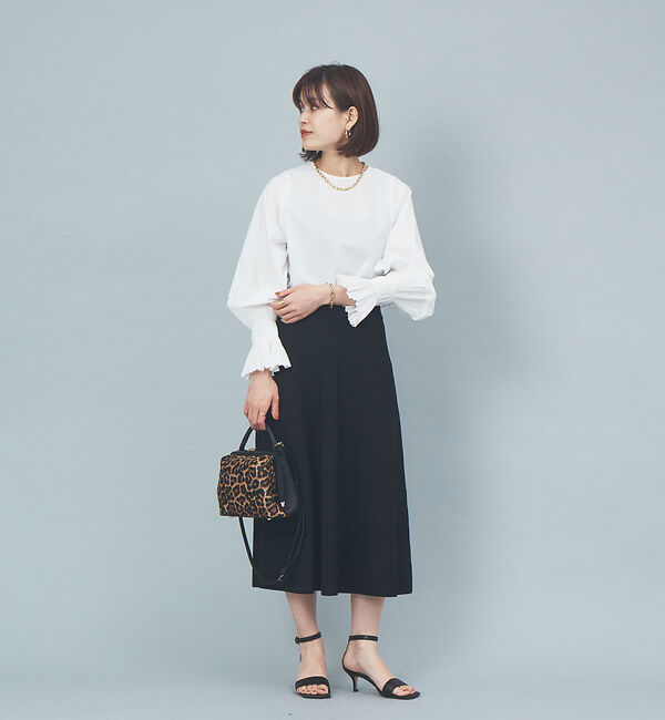 Rouge vif「【セットアップ対応】アイレットニットスカート」|スカート|