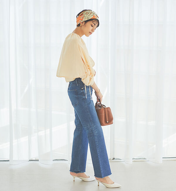 Rouge vif「大衿ブラウス」|シャツ・ブラウス|