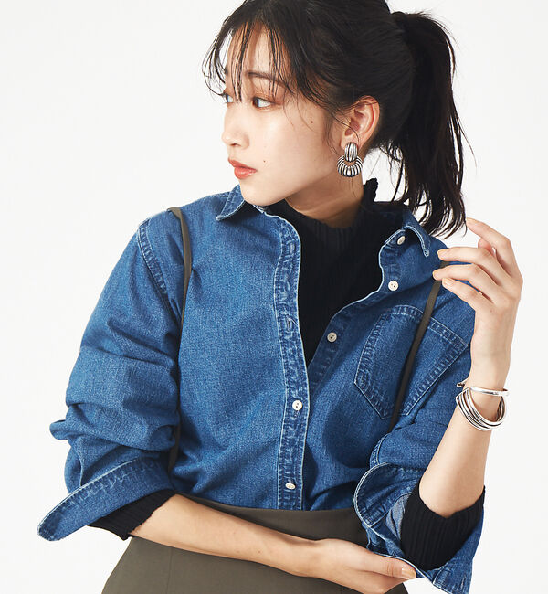 Rouge vif「プリーツニット」|ニット・セーター|ブラック