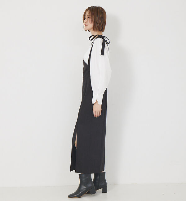 Rouge vif「ジャンバースカートワンピース」|ジャンパースカート|