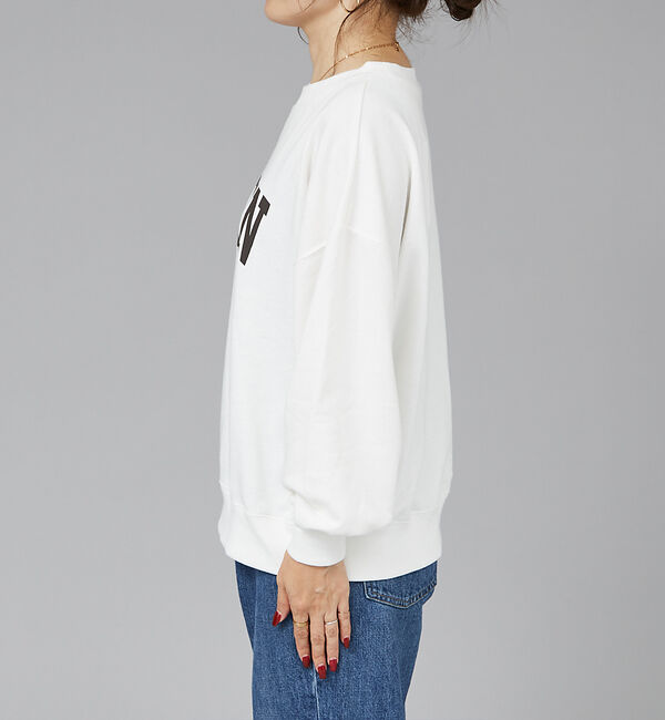 Rouge vif「【一部店舗限定】ドロップショルダーロゴスウエット」|スウェット・ジャージ|