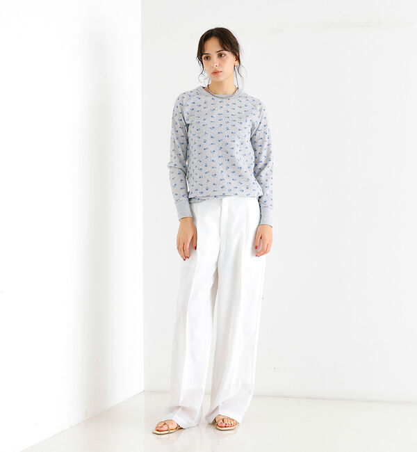 Rouge vif「【JEMORGAN / ジェーイーモーガン】ワッフルラグランロンＴ / パック入」|Tシャツ・カットソー|