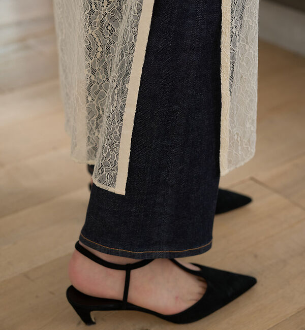 Rouge vif「前後２WAYサイドスリットレースワンピース」|ワンピース|