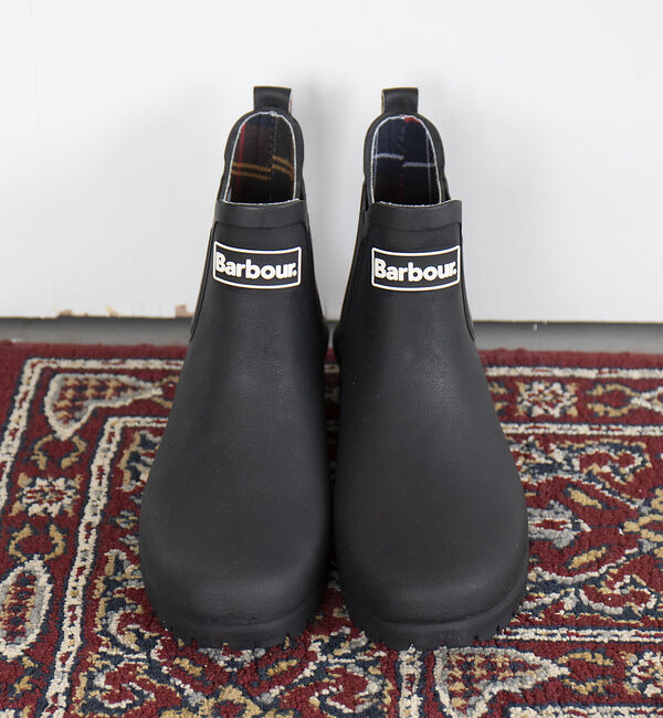 Rouge vif「【Barbour/バブアー】レインブーツショート/レインブーツ/シーズンレス/梅」|レインシューズ|