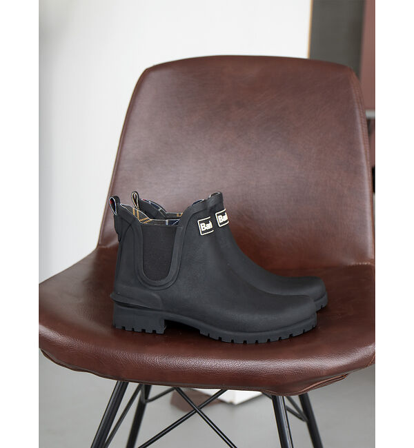 Rouge vif「【Barbour/バブアー】レインブーツショート/レインブーツ/シーズンレス/梅」|レインシューズ|