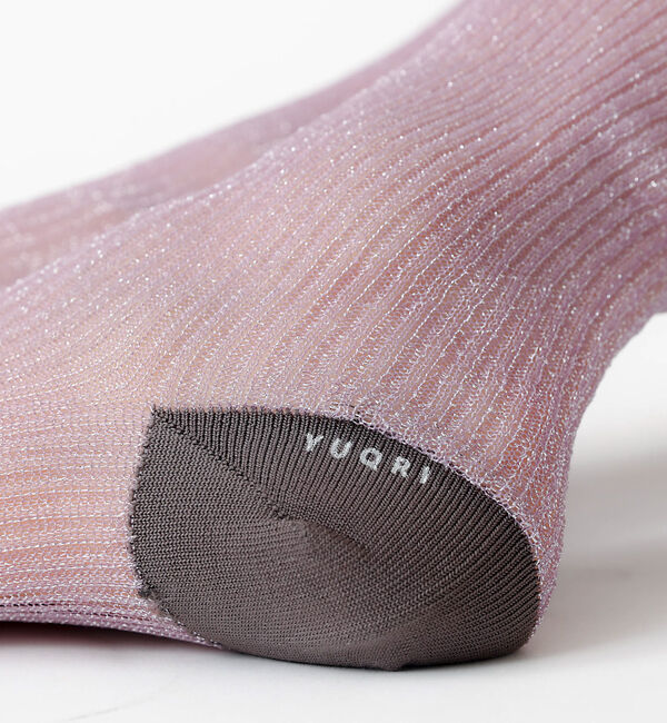 Rouge vif「【YUQRI/ユクリ】Brinkley/靴下/シアー/ラメ/ギフト【WEB限定】」|ソックス|
