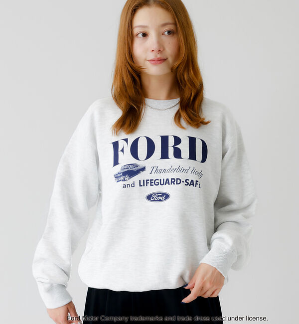 Rouge vif「【GOOD ROCK SPEED/グッドロックスピード】FORD / フォード」|スウェット・ジャージ|グレー