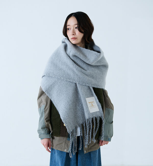 Rouge vif「【BARBOUR/バブアー】Ellison Scarf / エリソンスカーフ /」|マフラー|
